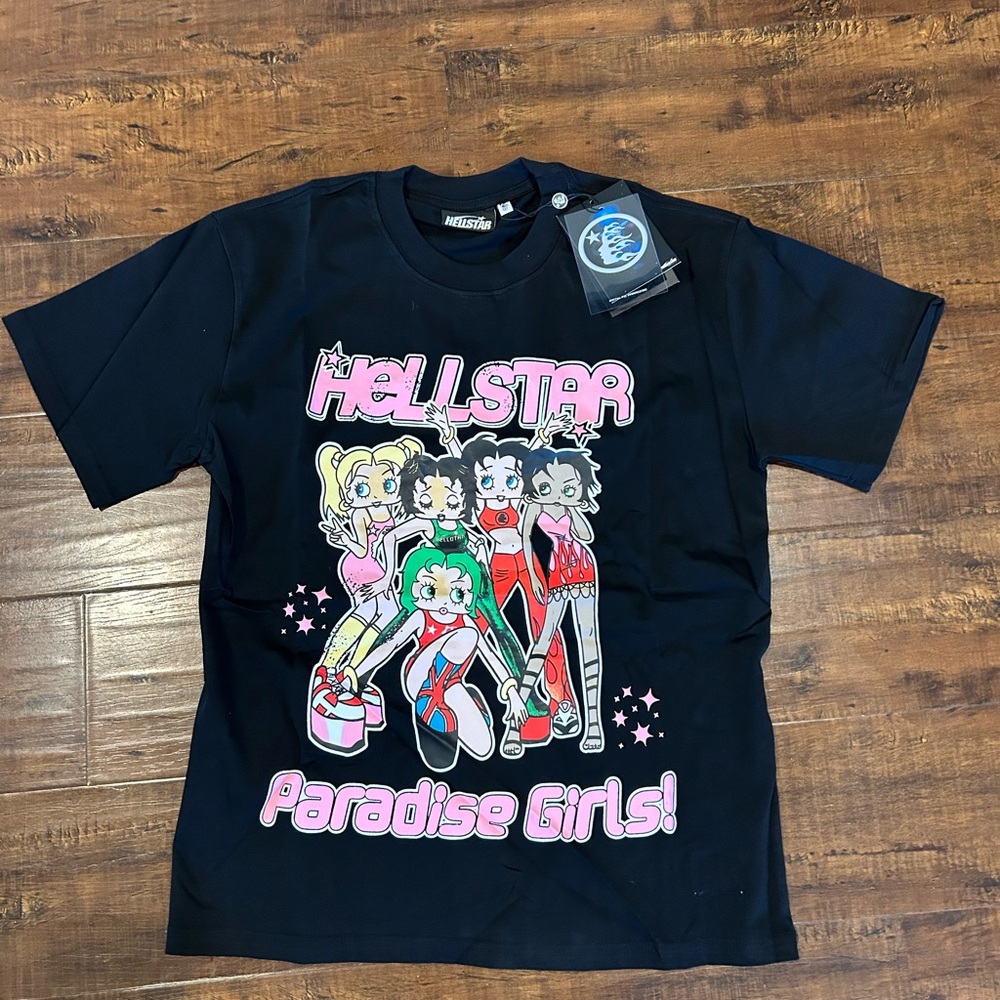 Hellstar Paradise Girls Black T-Shirt
